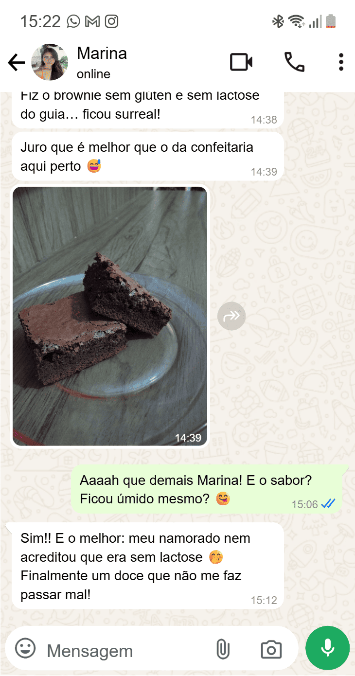 Depoimento Juliana - Bolinho de Batata Doce